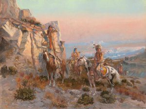 Charles M. Russell - Trouble Hunters, 1902