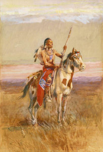 Charles M. Russell - The Scout, 1907